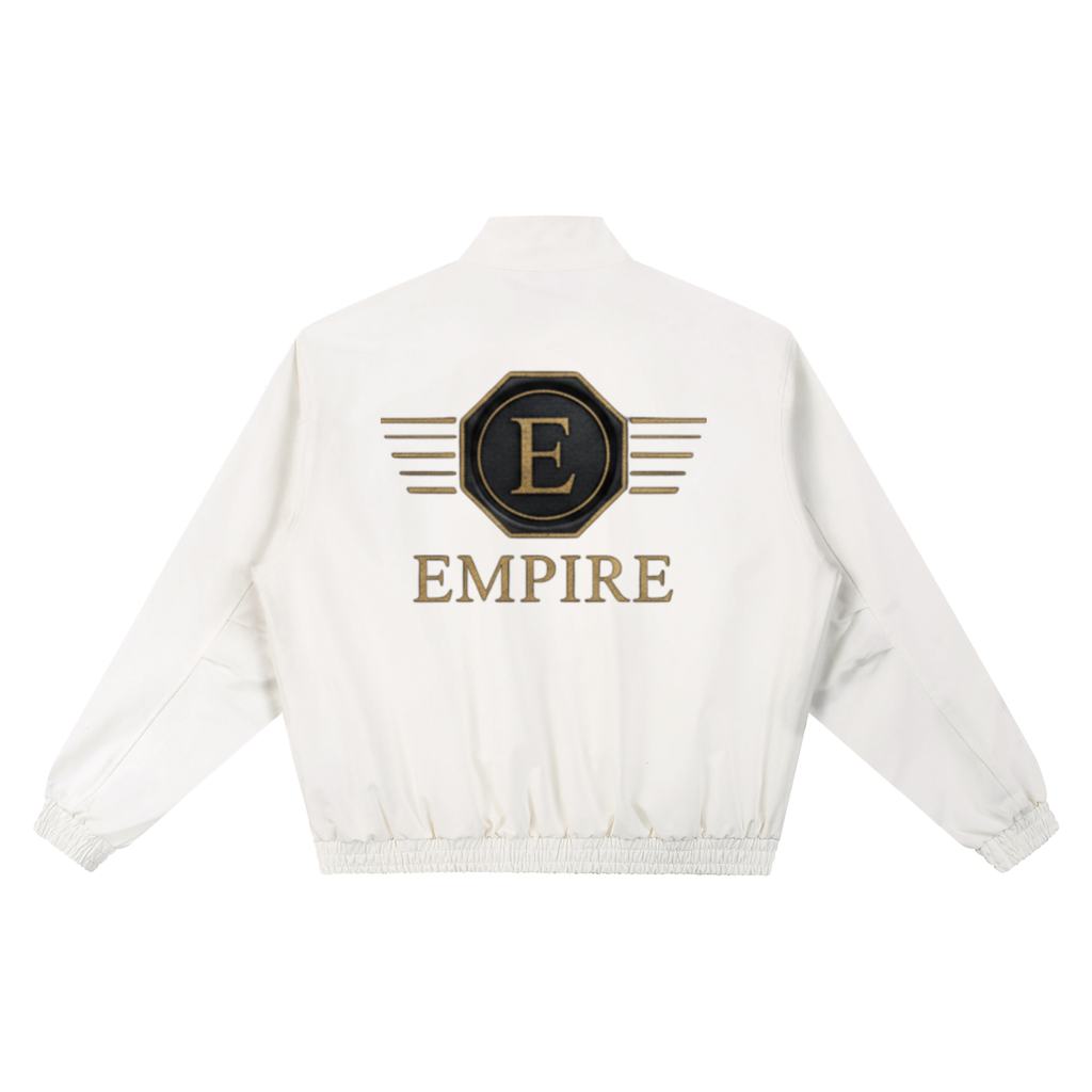 EMPIRE Men’s Loose Stand-Collar Bomber Jacket — Empire Signet