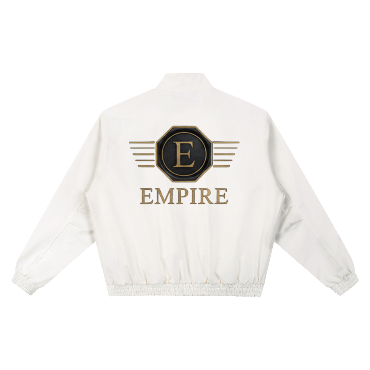 EMPIRE Men’s Loose Stand-Collar Bomber Jacket — Empire Signet