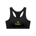 EMPIRE Cropped Sports Bra — Premium Women's Activewear