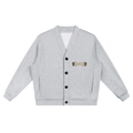 EMPIRE Men’s Fleece Button Cardigan — Heraldic Knit