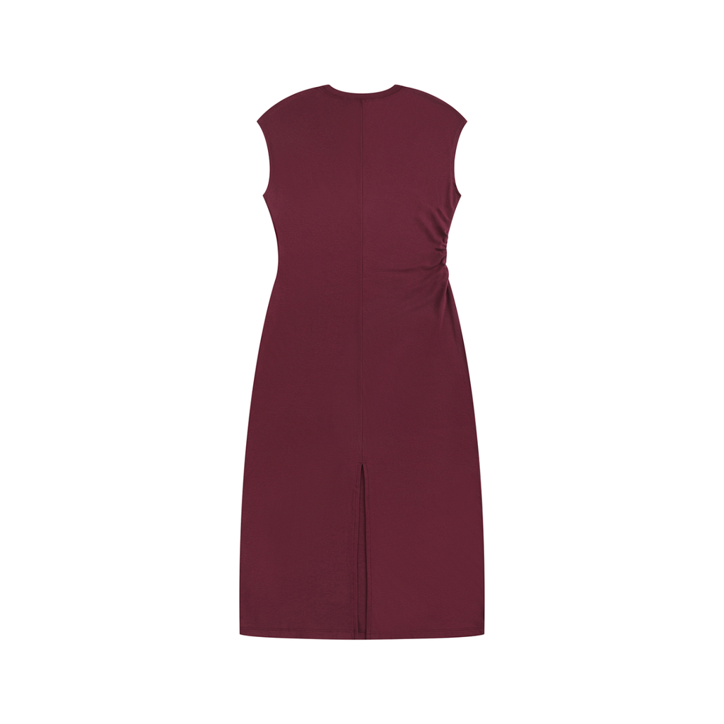 EMPIRE Women's Ruched Sleeveless Dress — Empire Iris Signature