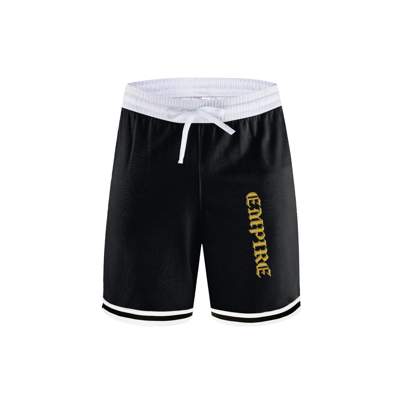 EMPIRE Men Basketball Shorts — Classic Stripe Collection