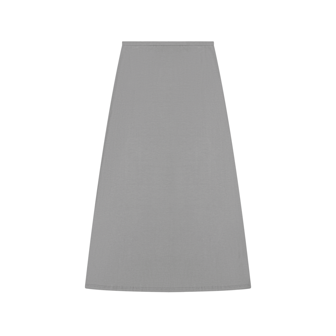 EMPIRE Solid Color Knit Maxi Skirt — Draped Authority