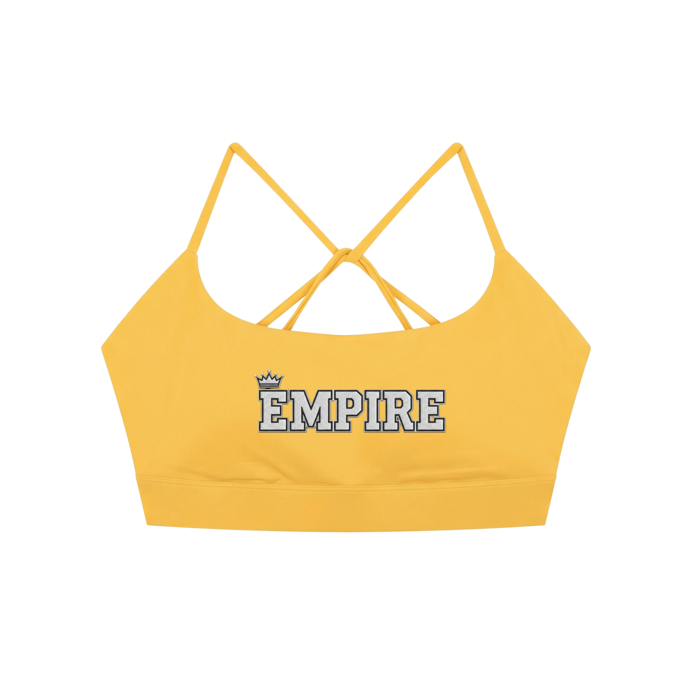 EMPIRE Women Yoga Bra — Strappy Criss-Cross Collection