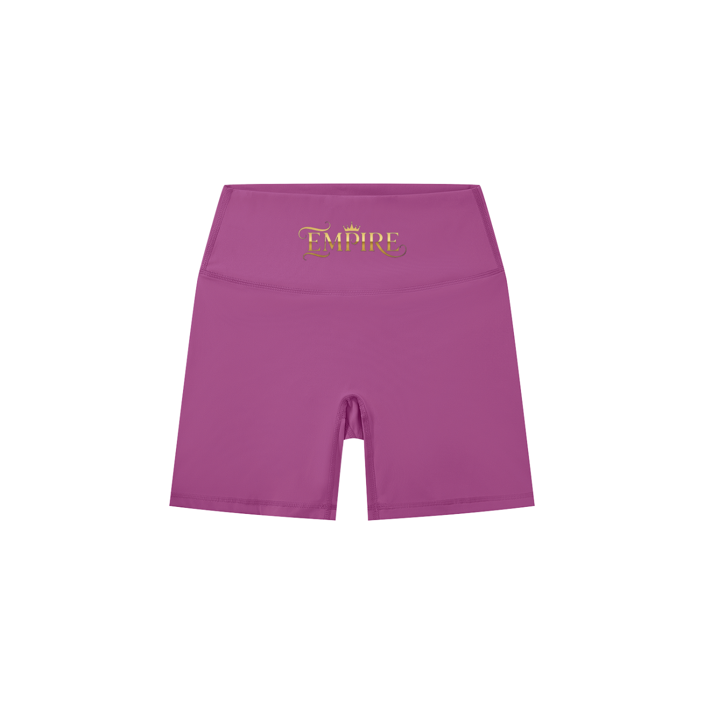 EMPIRE High-Waisted Biker Shorts — Power Crop