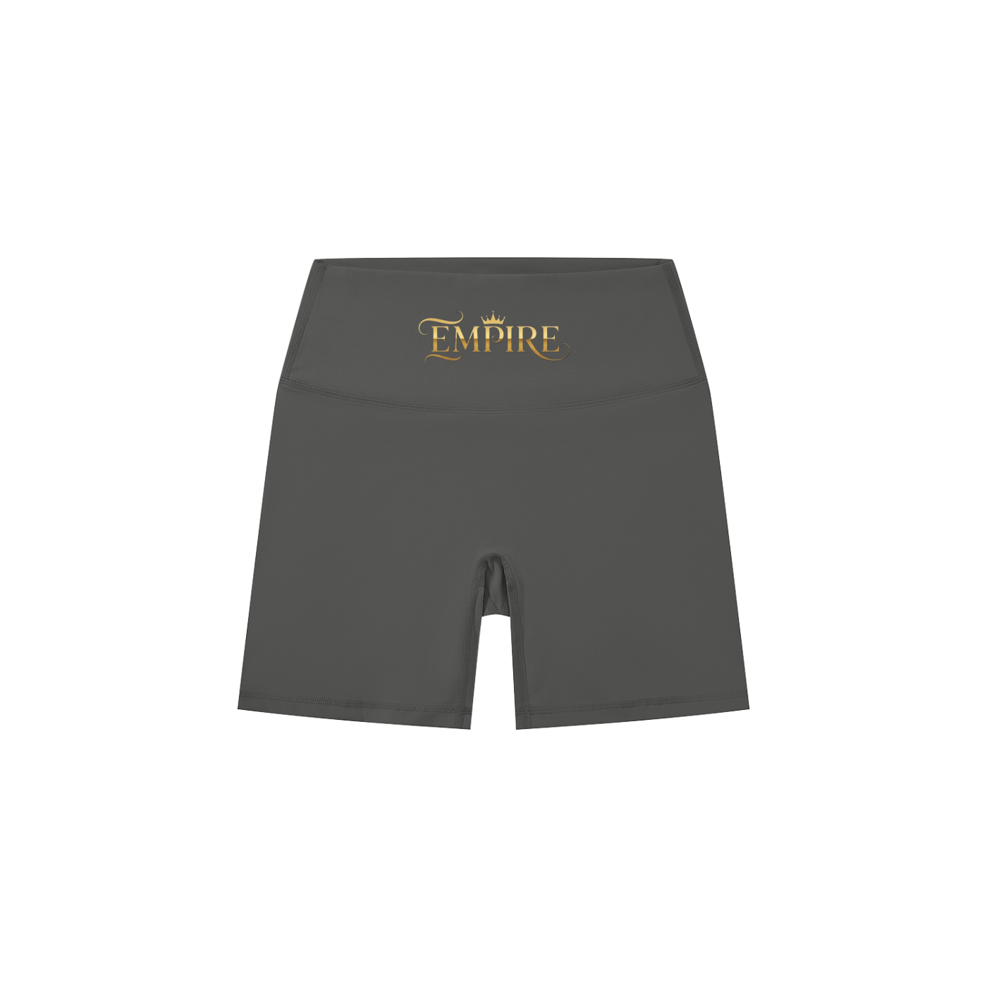 EMPIRE High-Waisted Biker Shorts — Power Crop