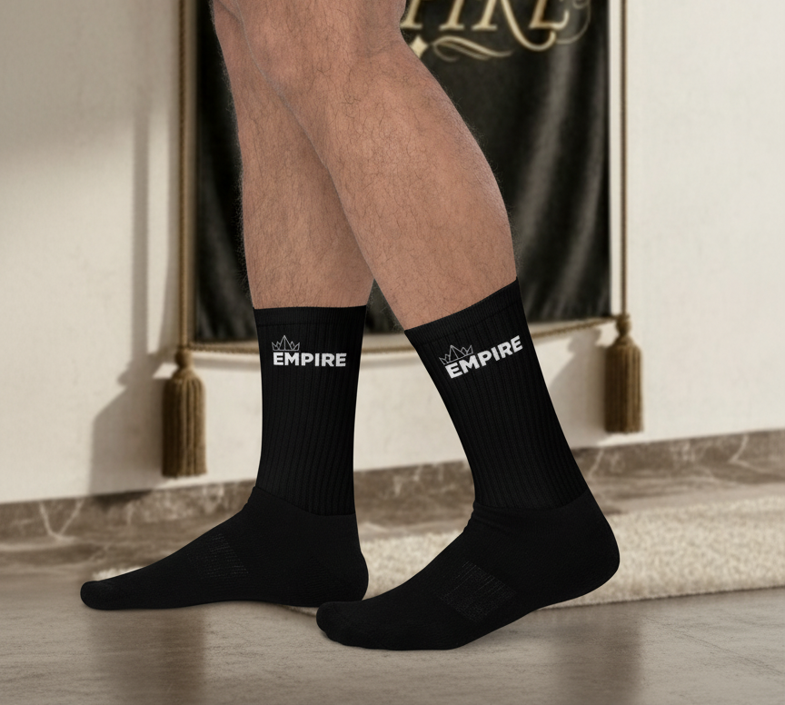 Chaussettes noires EMPIRE vue détail