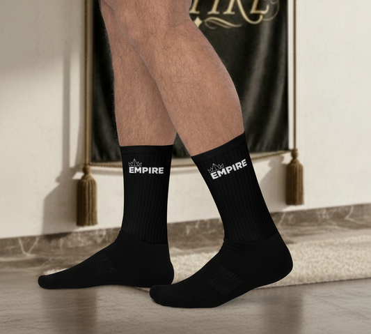 Chaussettes noires EMPIRE vue détail