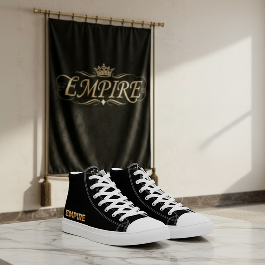 Chaussures high-top noires EMPIRE