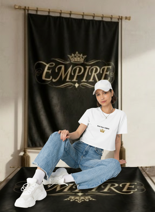 Crop Top Build Your Empire - Vue assise