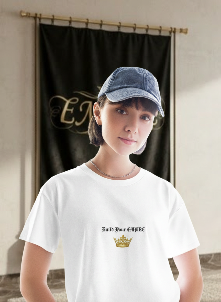 Crop Top Build Your Empire - Vue face casquette