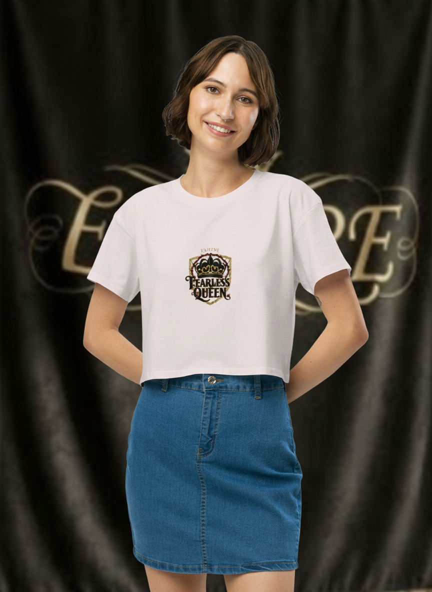 Crop Top Fearless Queen - Vue face