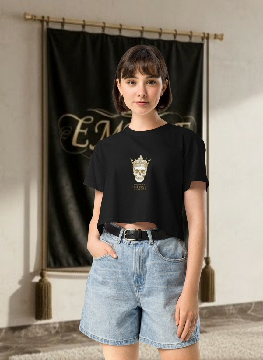 Crop Top Luxury Empire - Vue face