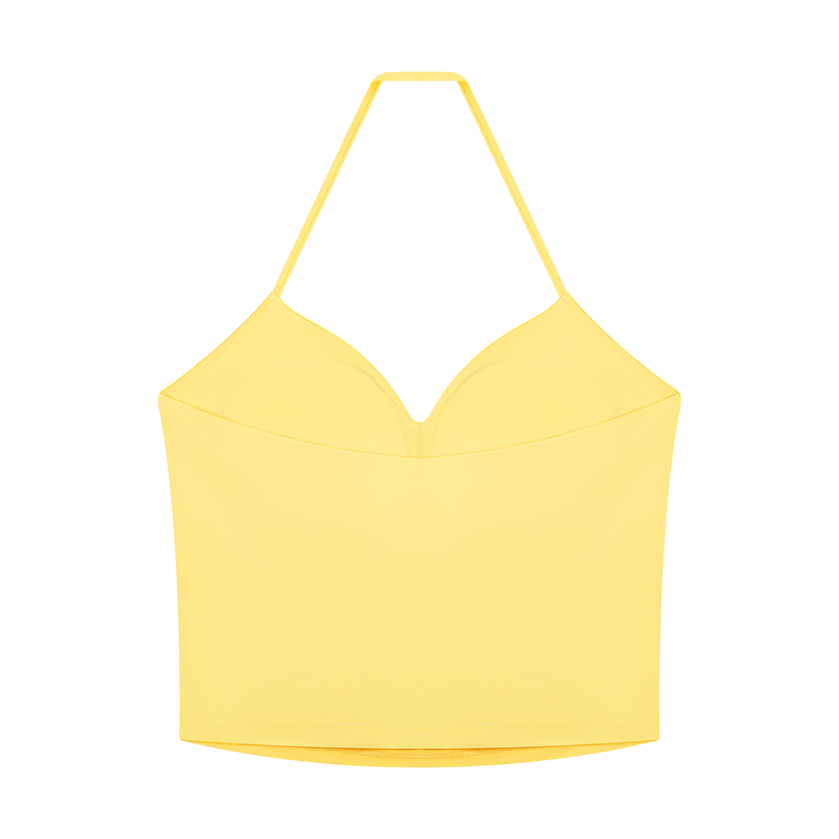 EMPIRE Women's Ruched Halter Crop Top — Empire Ornamental Arrow
