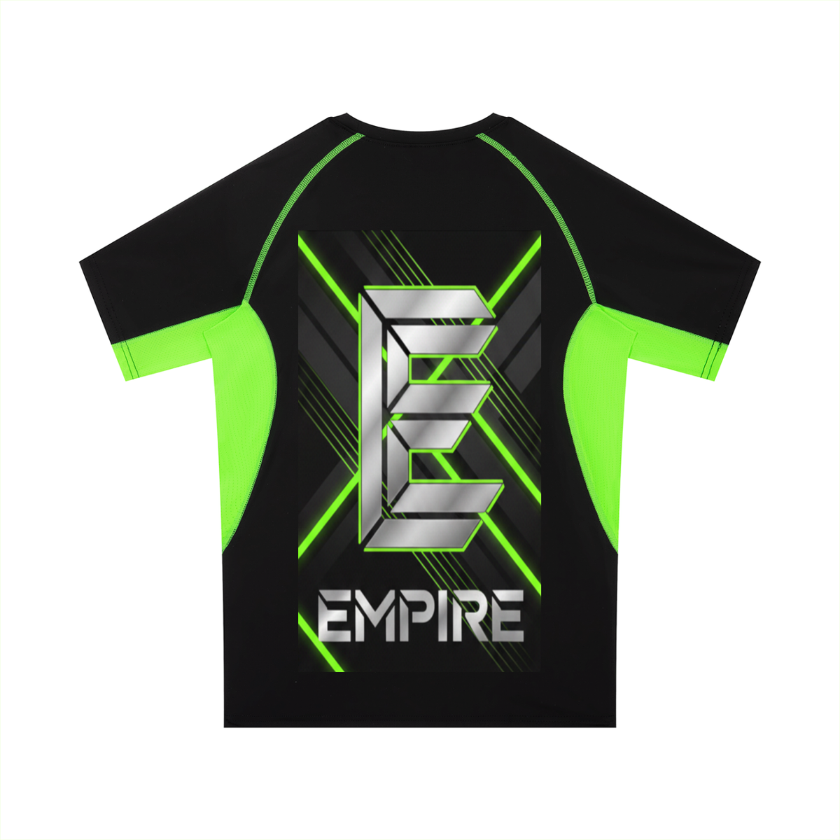 Men's Raglan Panel Training T-Shirt- Empire neon axis