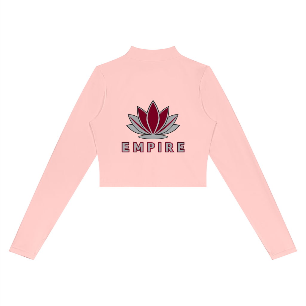 EMPIRE Women's Cropped Zip Sports Jacket — Empire Lotus