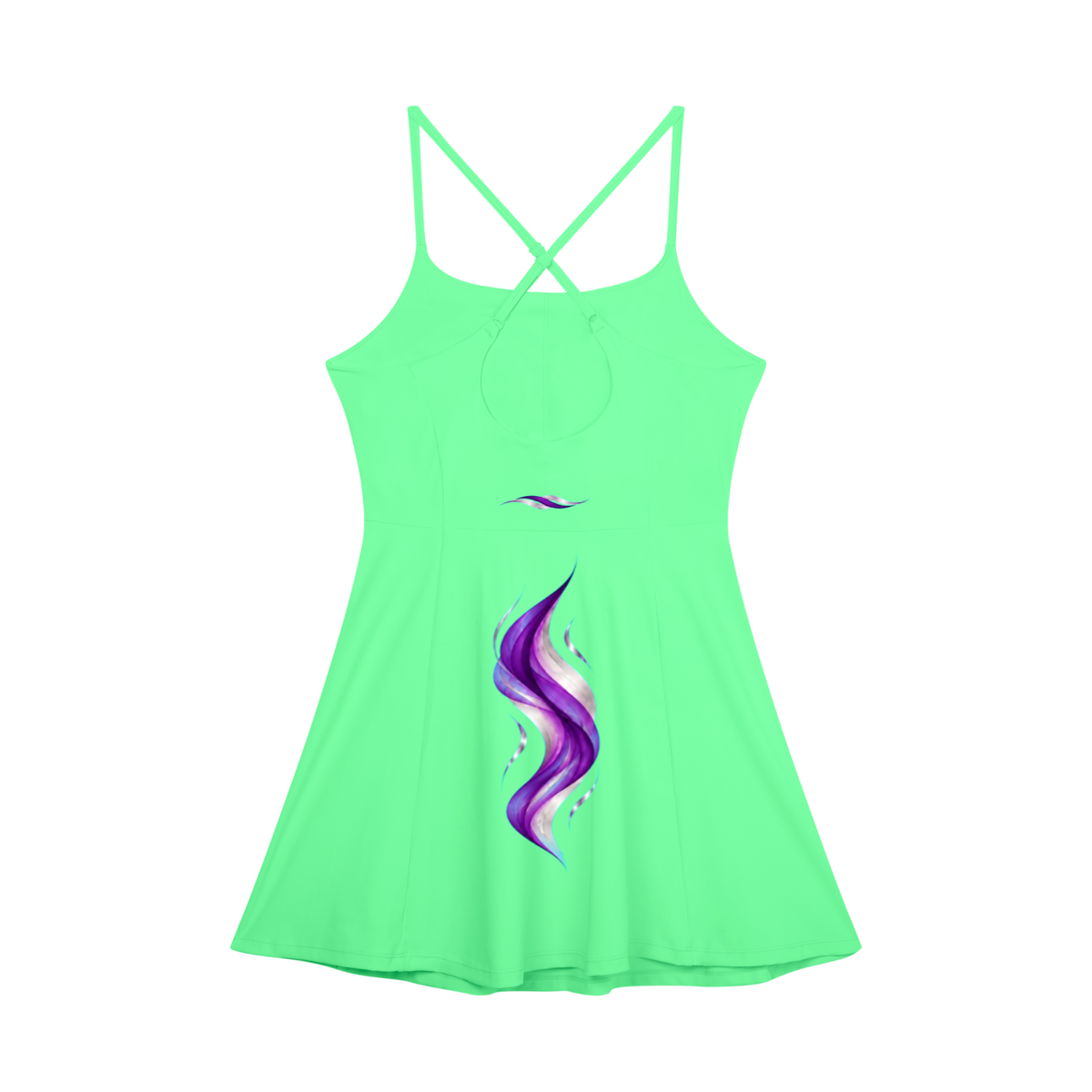 EMPIRE Women's Paneled A-Line Dress — Prism Tide