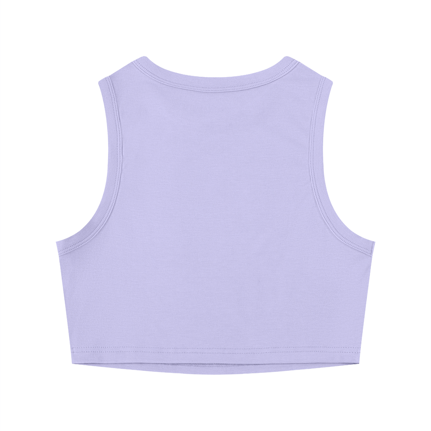 EMPIRE Tight Crewneck Crop Tank Top — Second Skin