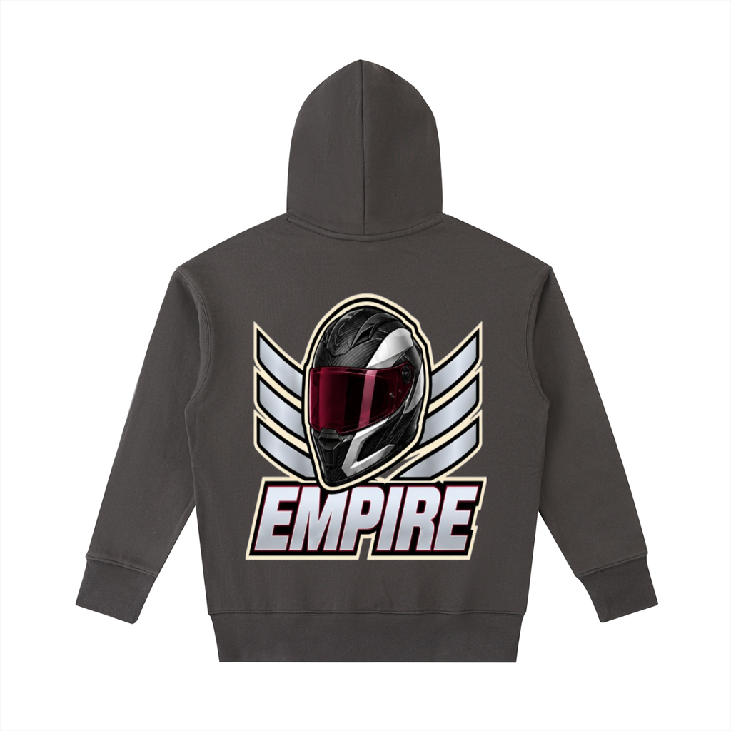 EMPIRE Men’s Heavyweight Cotton Hoodie — Empire Apex Helmet