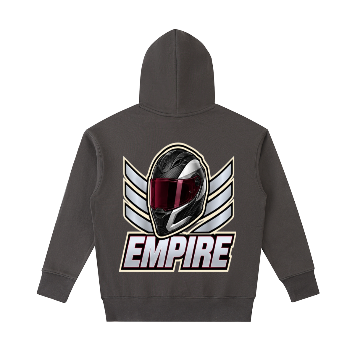 EMPIRE Men’s Heavyweight Cotton Hoodie — Empire Apex Helmet