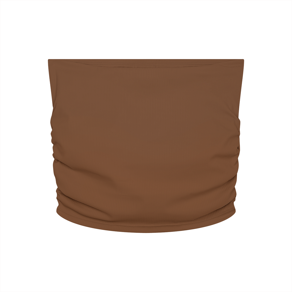 EMPIRE Ruched Crop Top — Performance Redefined