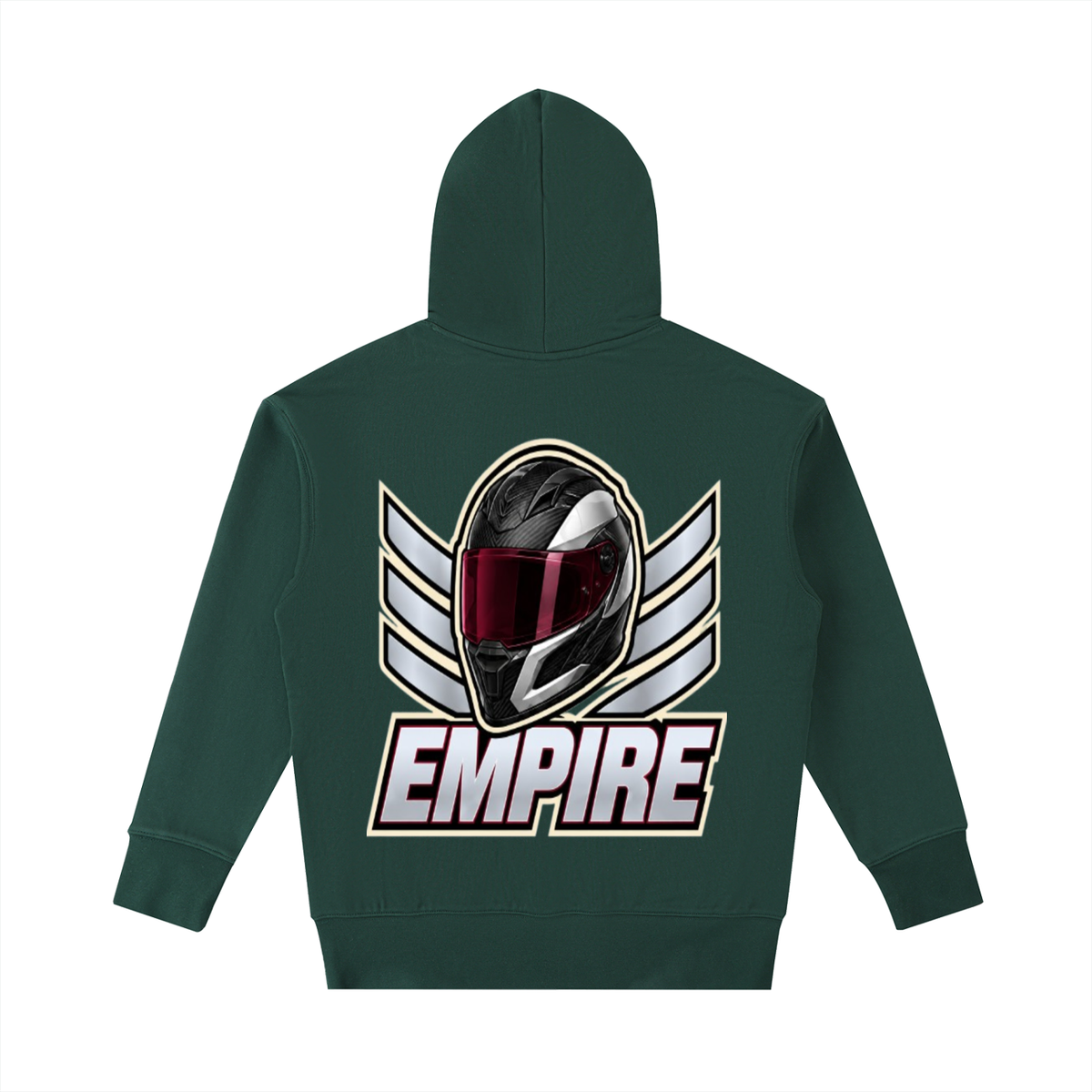EMPIRE Men’s Heavyweight Cotton Hoodie — Empire Apex Helmet