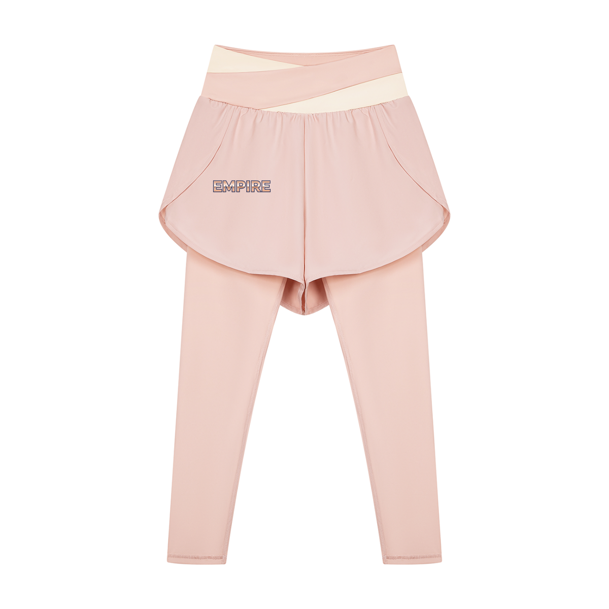 EMPIRE Gold Reflect Flare Yoga Leggings — Reflective Flow