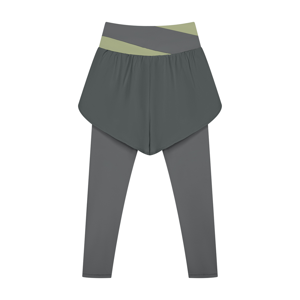EMPIRE Gold Reflect Flare Yoga Leggings — Reflective Flow