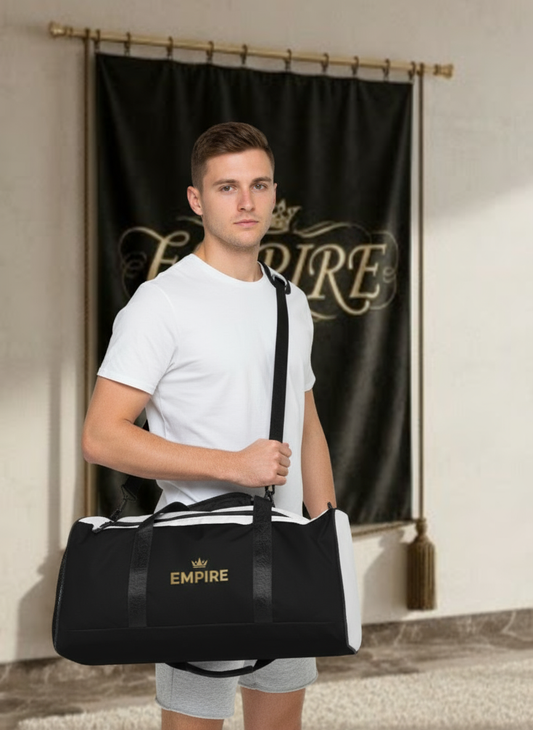 Duffle bag EMPIRE - Vue avec bandoulière