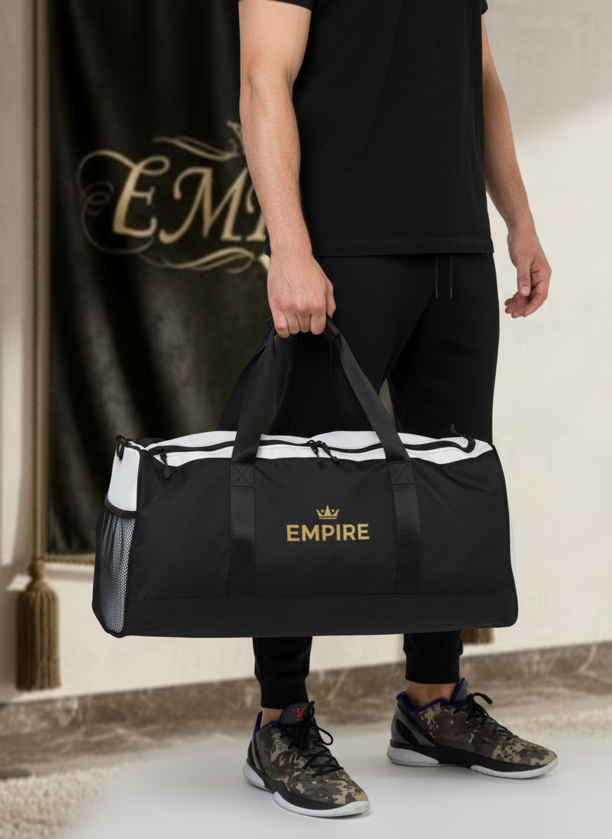 Duffle bag EMPIRE - Vue avec poignées