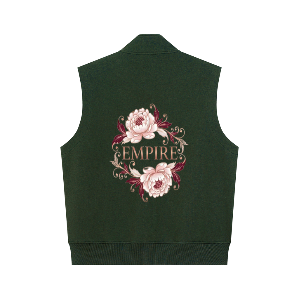 EMPIRE Women's Heavyweight Full-Zip Vest — Peony Frame
