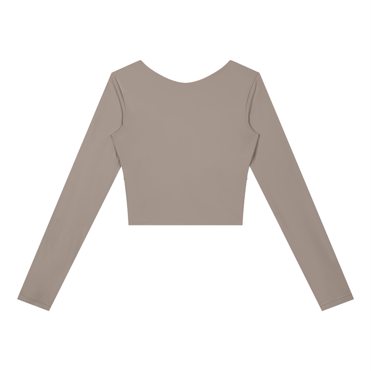 EMPIRE Women's Panelled Long-Sleeve Yoga Top — Chrome Signature