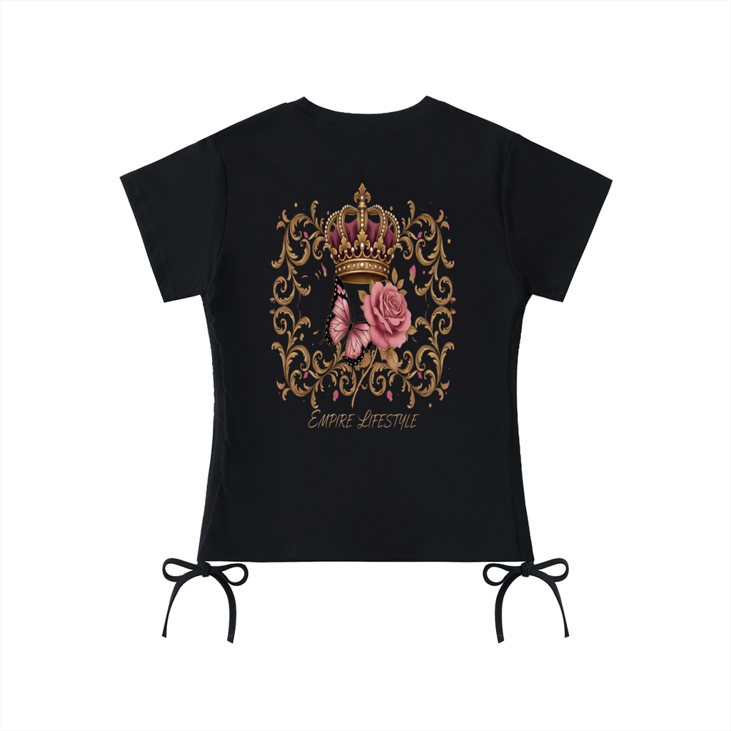 EMPIRE Essential Drawstring T-Shirt — Premium Women's Streetwear