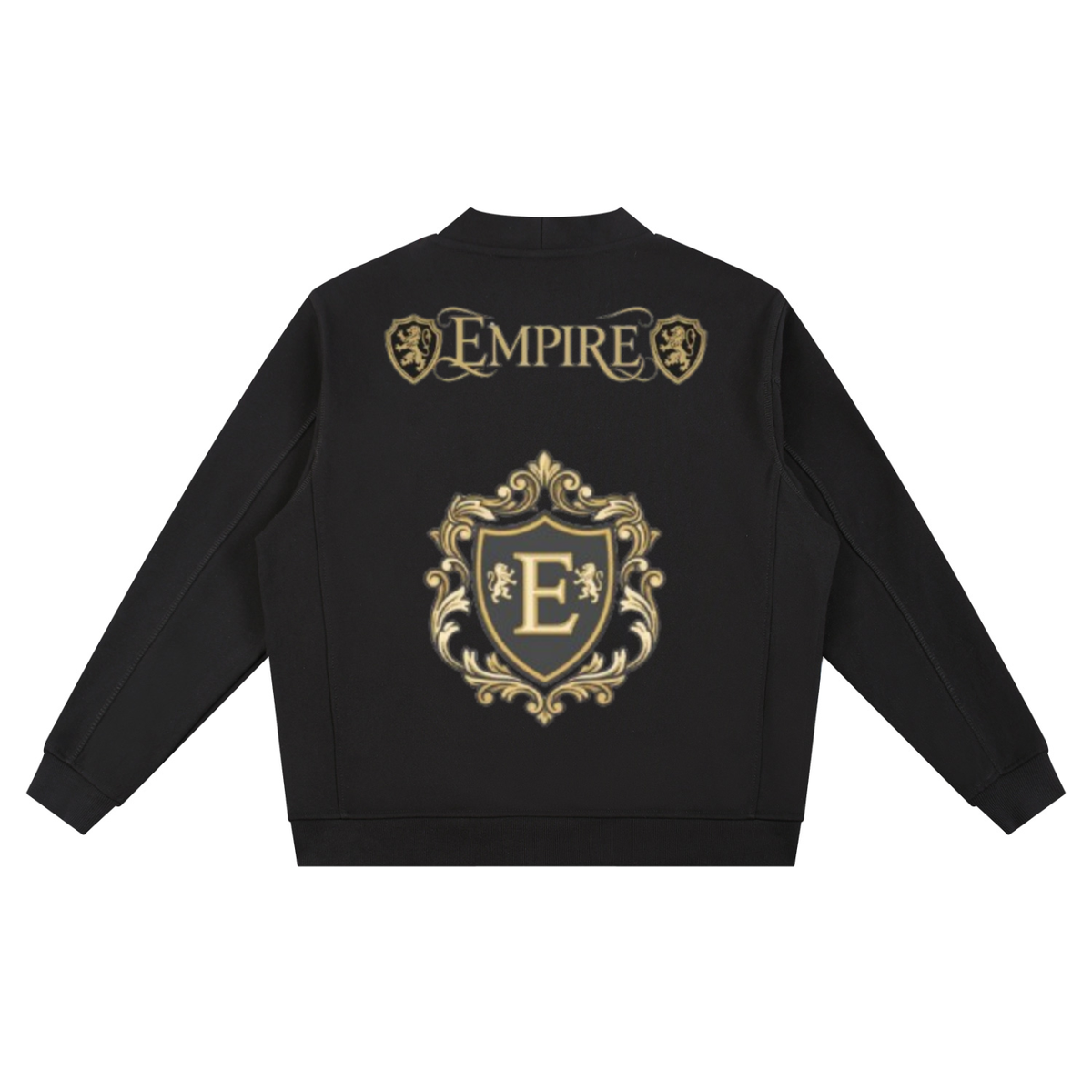 EMPIRE Men’s Fleece Button Cardigan — Heraldic Knit
