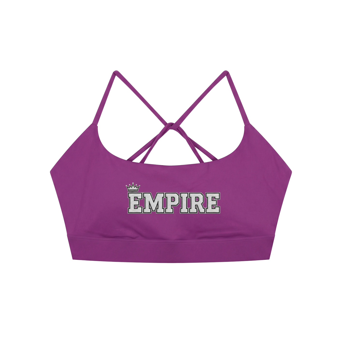 EMPIRE Women Yoga Bra — Strappy Criss-Cross Collection