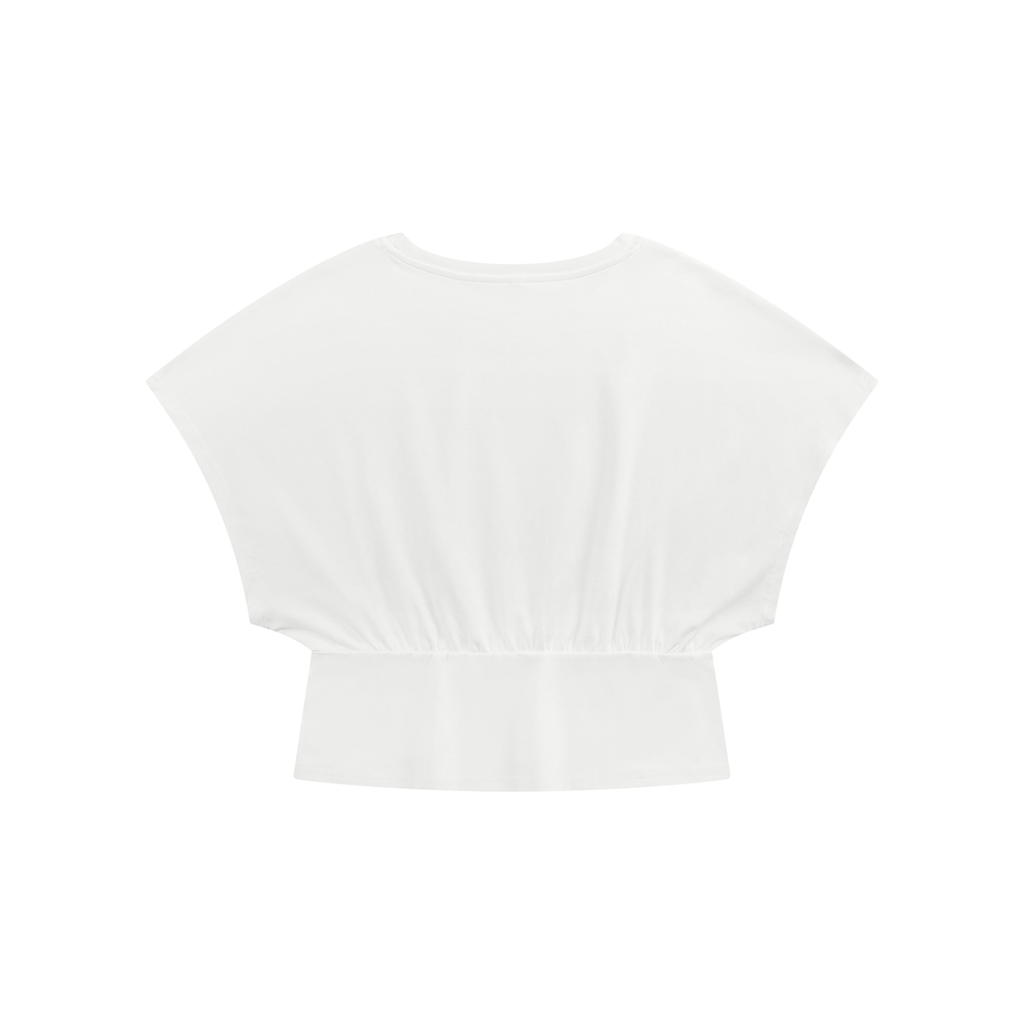EMPIRE Women's Cropped Dolman Top — Golden Signature
