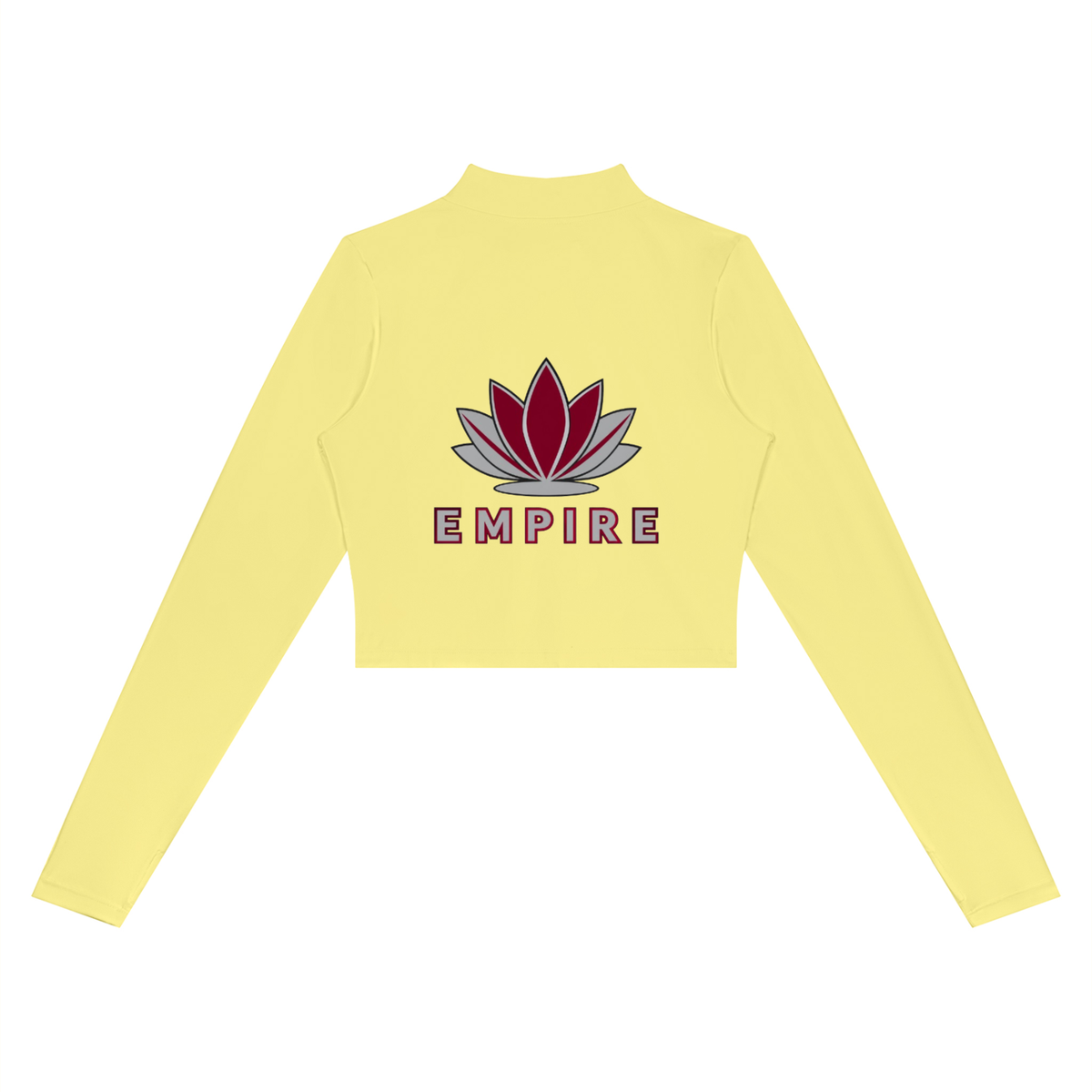 EMPIRE Women's Cropped Zip Sports Jacket — Empire Lotus