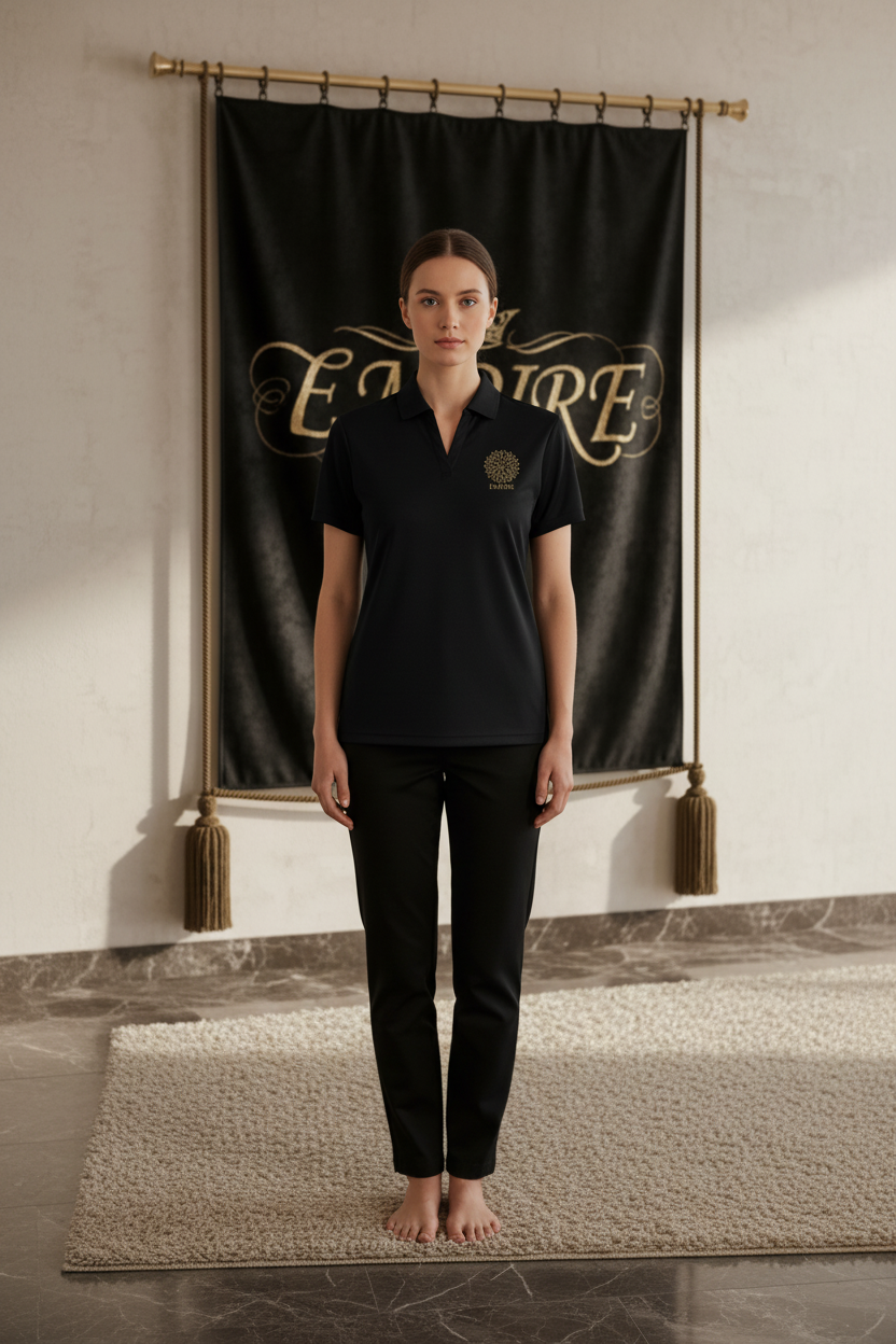 EMPIRE Black Dahlia Embroidery — Modern Noir