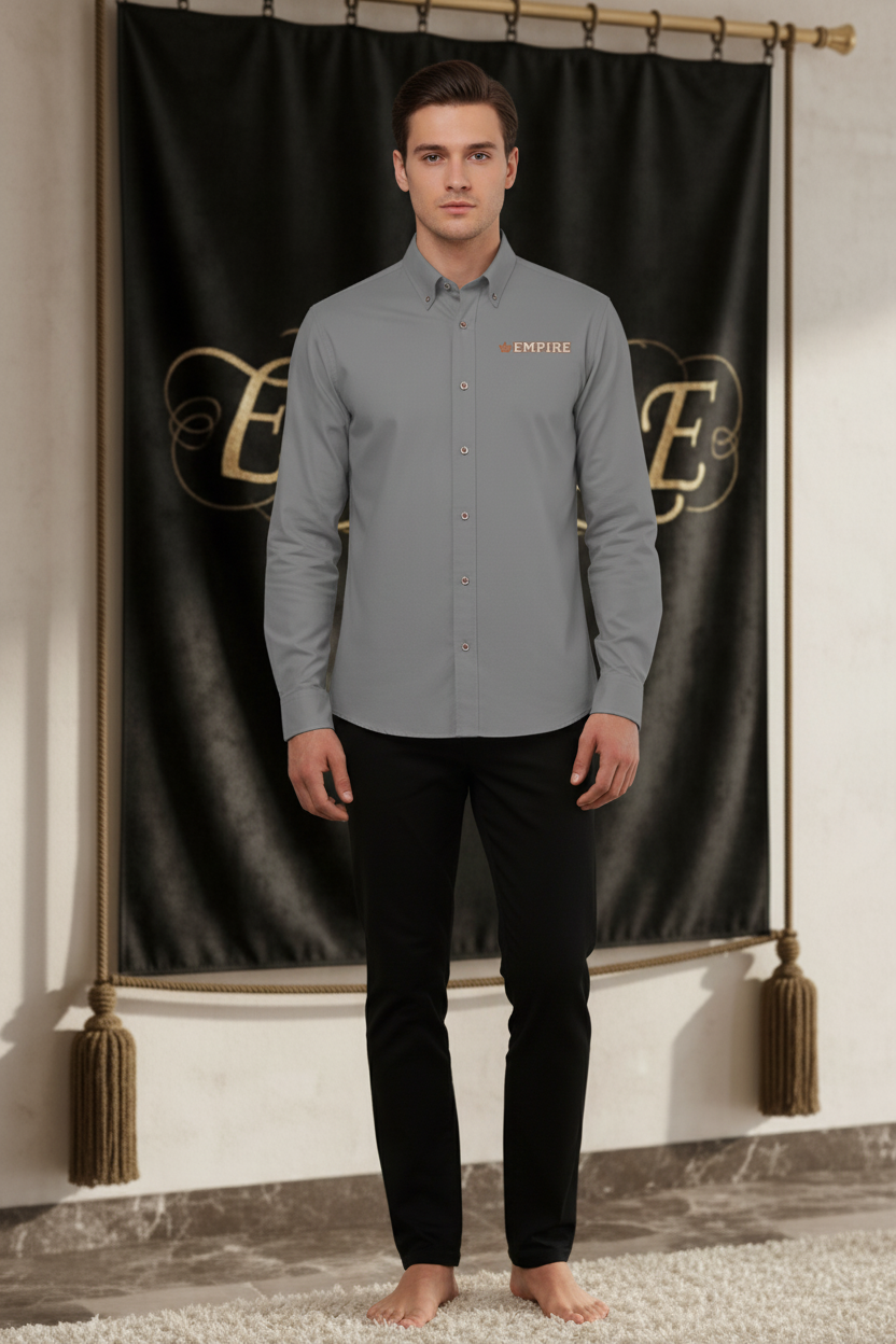 EMPIRE Crown Embroidery — Refined Structure