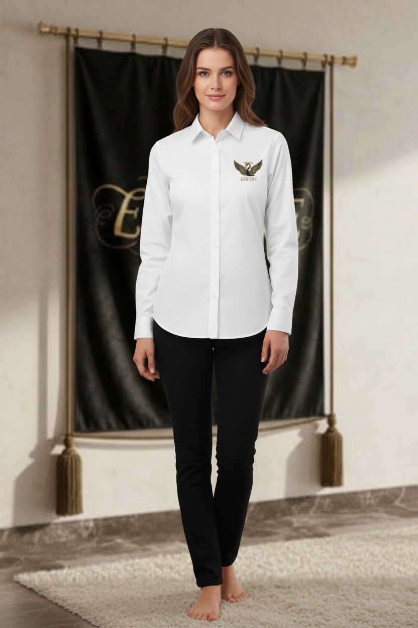 EMPIRE Gilded Swan Embroidery — Refined Poise