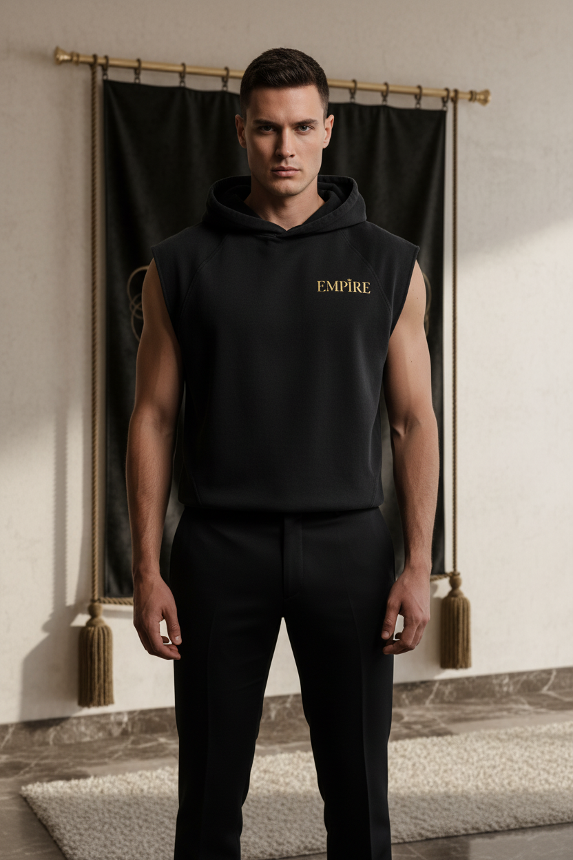 Empire Hoodie Sans Manches - Face
