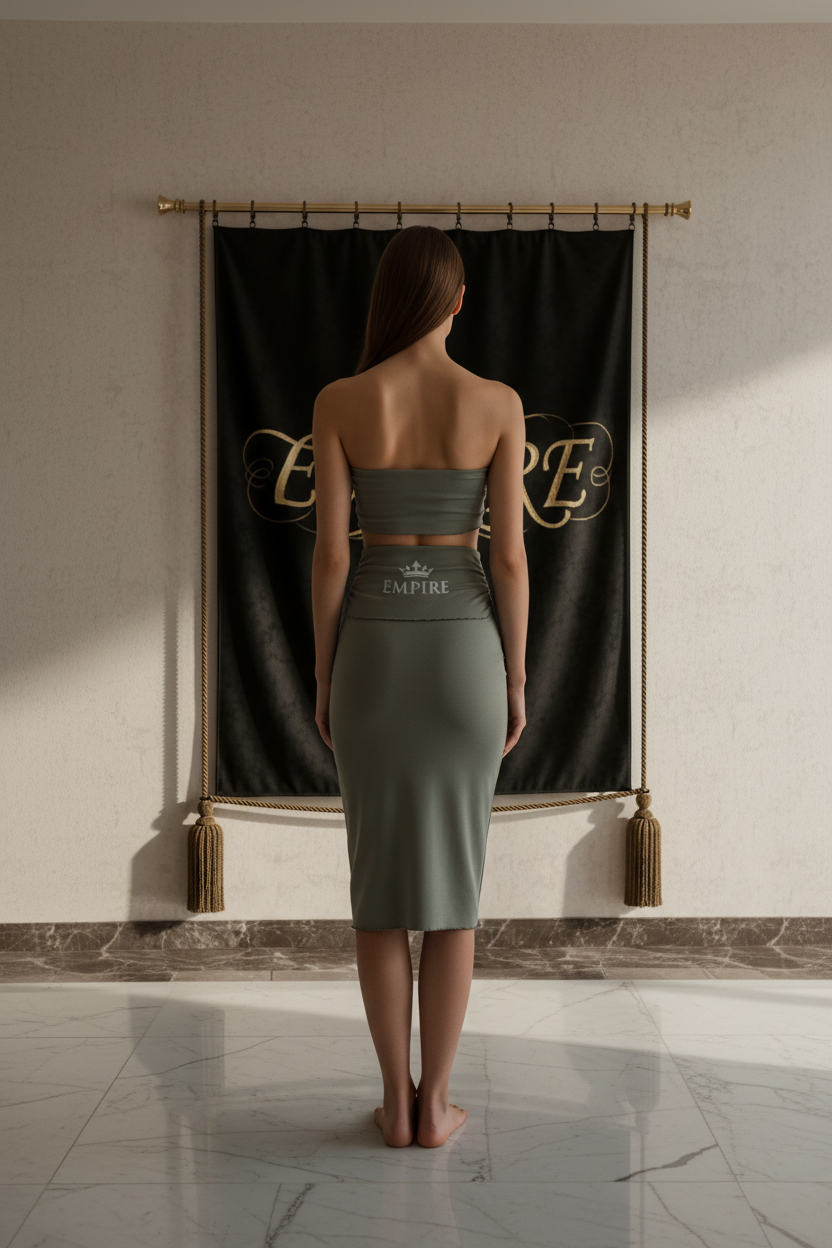 Empire Jupe Haute - Dos
