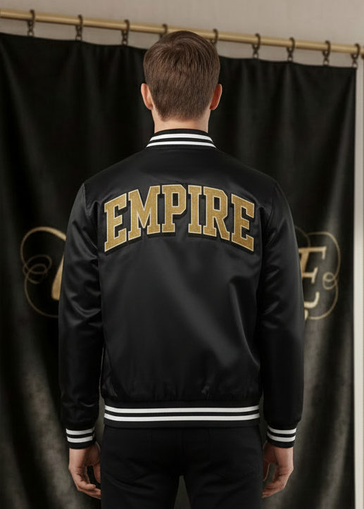 EMPIRE Satin Authority back view
