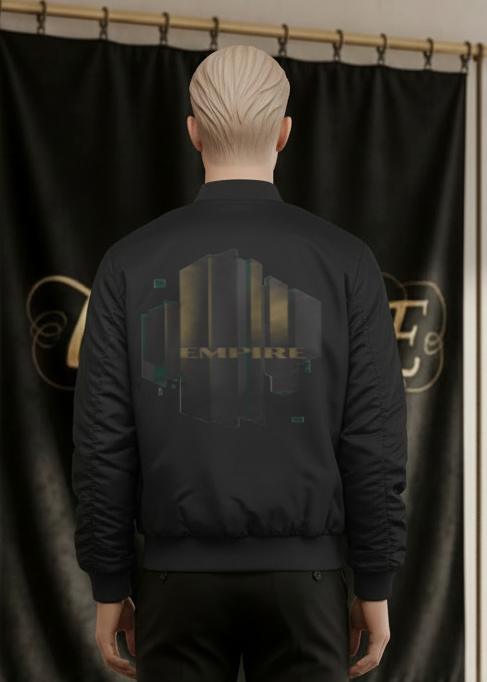 EMPIRE Structured Edge black bomber back view