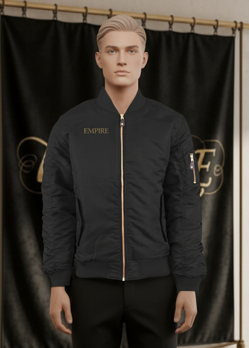 EMPIRE Structured Edge black bomber front view