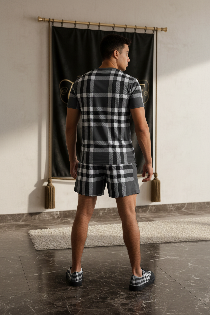 Empire - Tartan Set Homme Dos