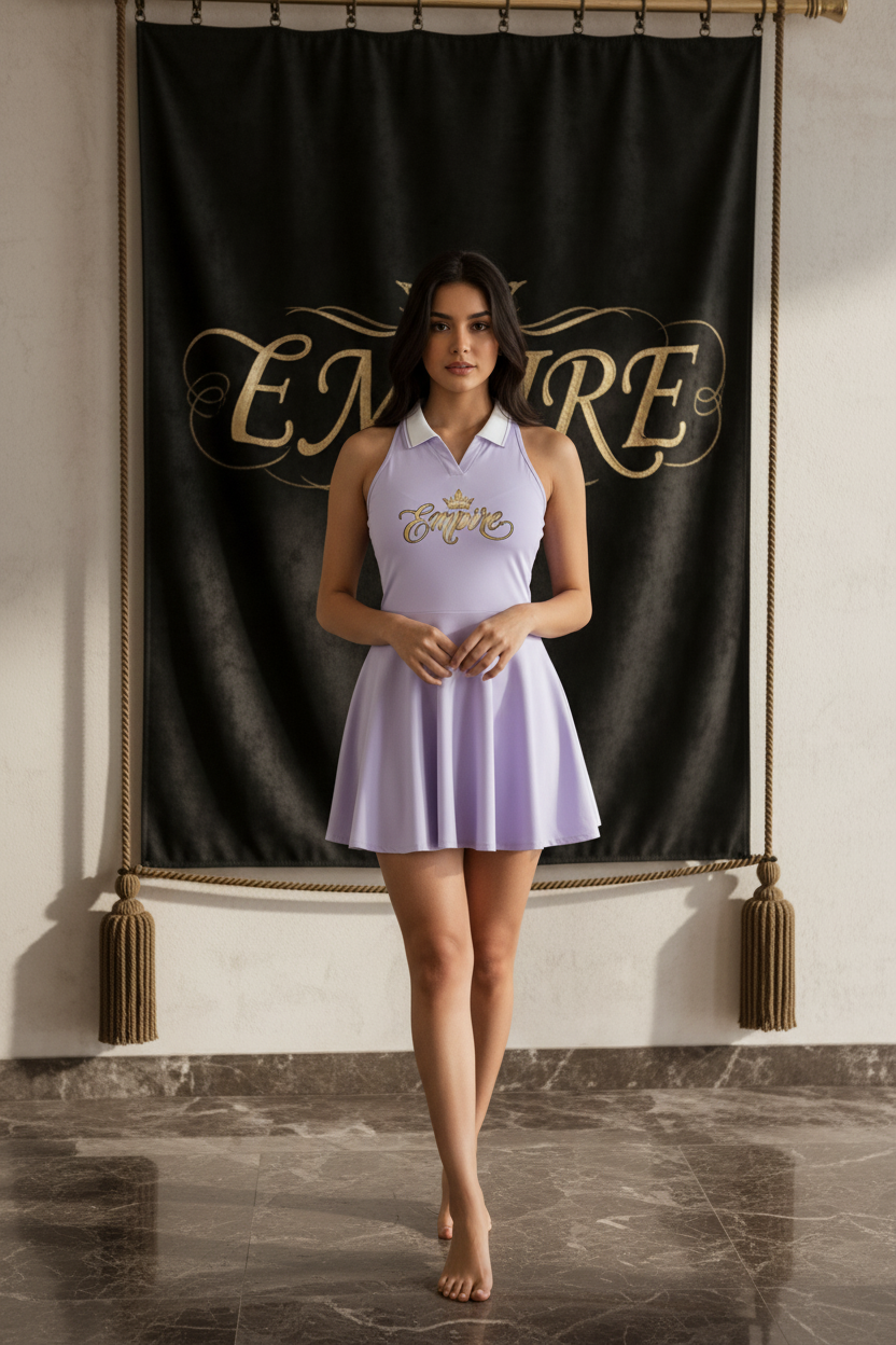 Empire - Tennis Dress Lilas Femme Face