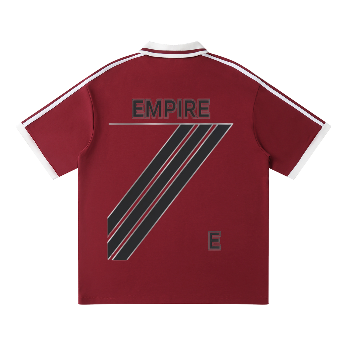 EMPIRE Men’s Contrast-Piping Raglan Polo Shirt — Apex Polo