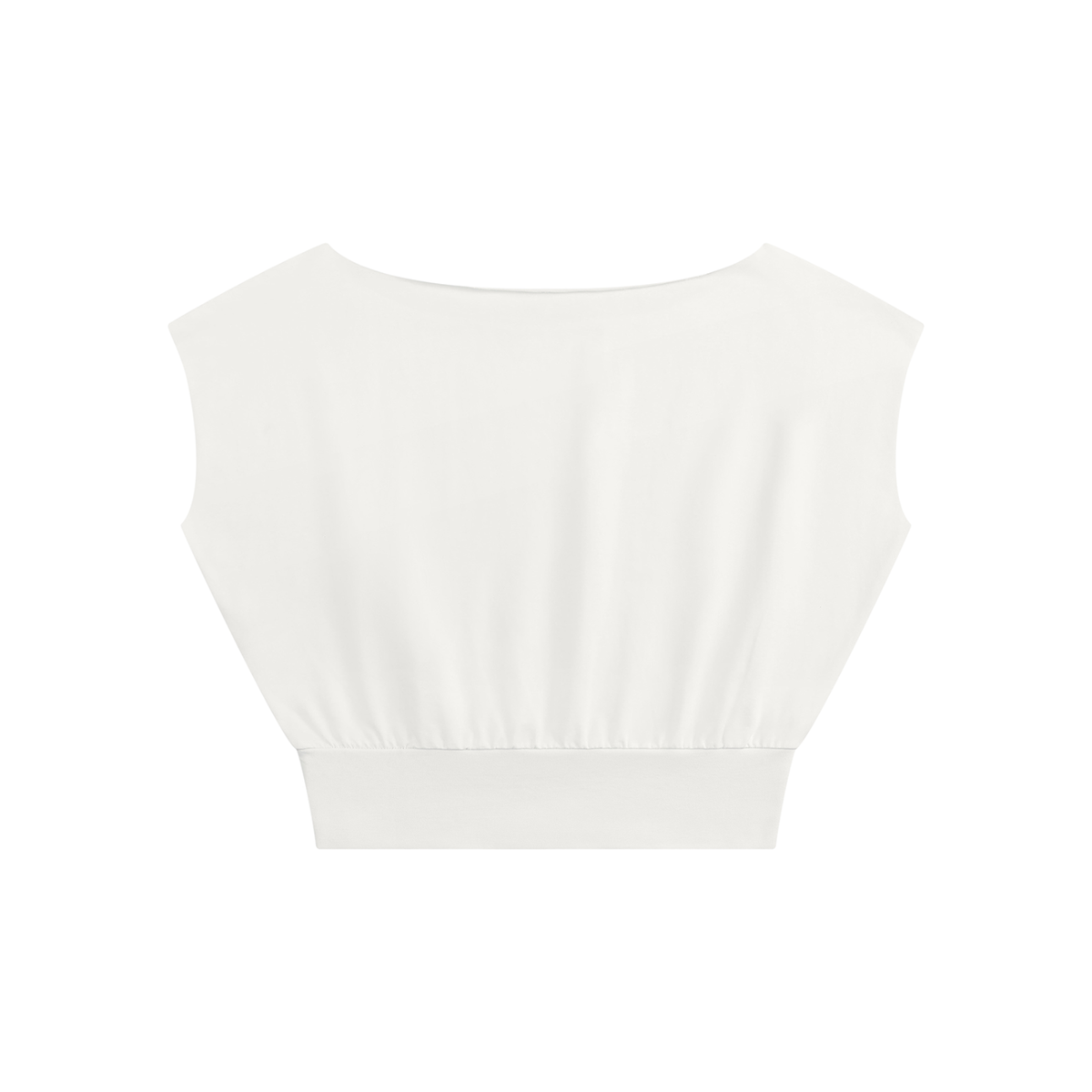EMPIRE Women's Raw-Edge Crop Top — Flower Signature