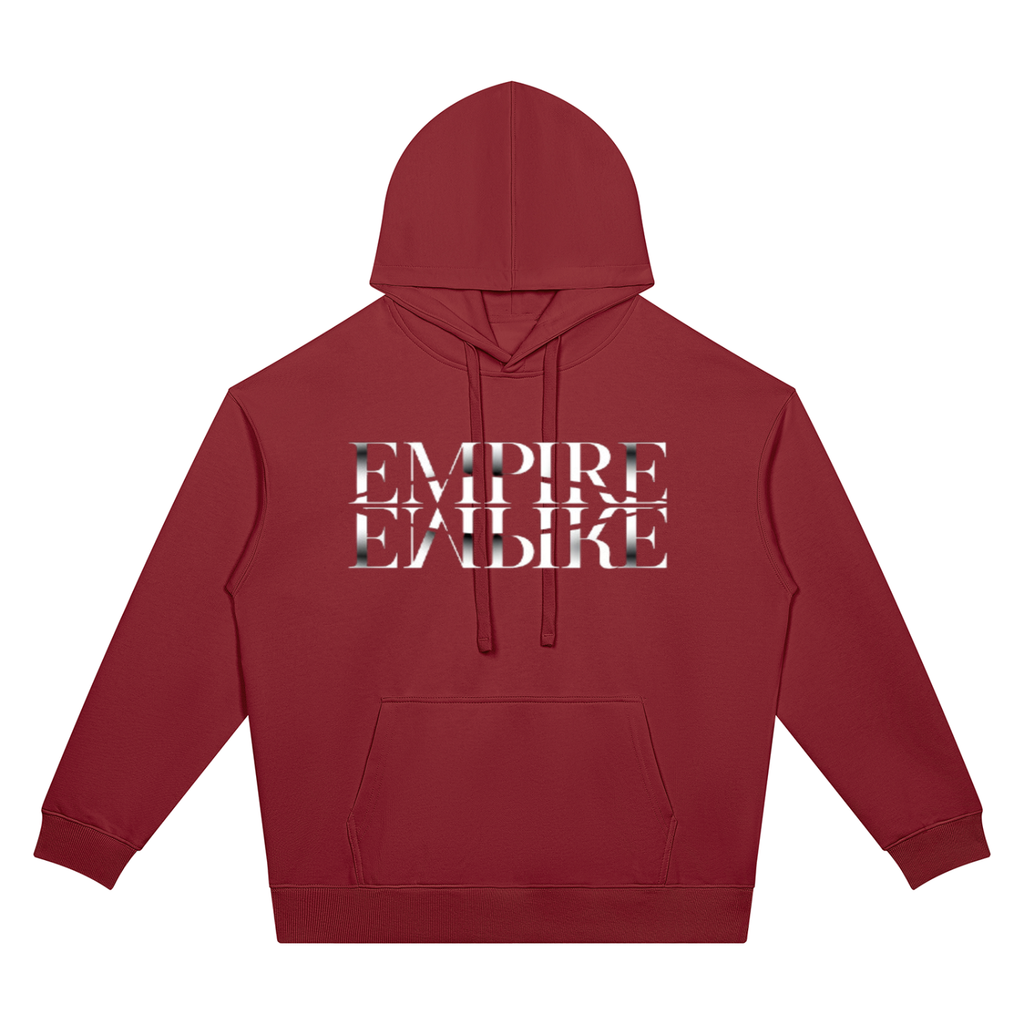 EMPIRE Men’s Oversized Drop-Shoulder Hoodie — Mirror Effect